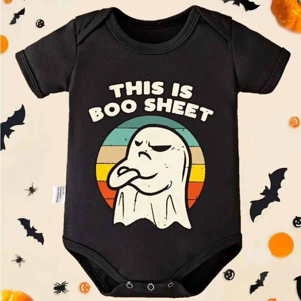 1011. 🎉🎃 Infant Unisex Funny Halloween Onesie